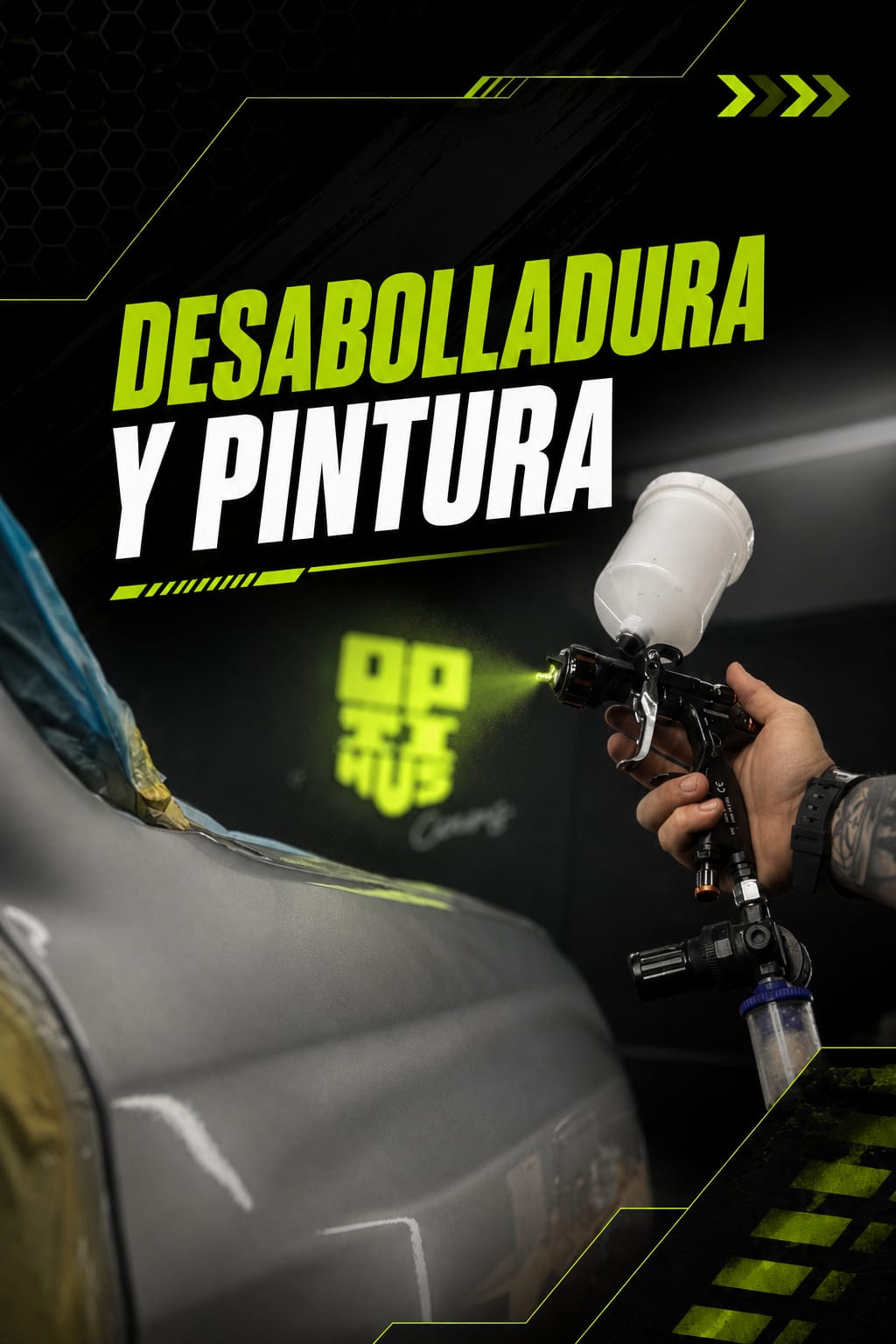 Desabolladura y pintura de autos en Santiago - Optimus Cars SPA