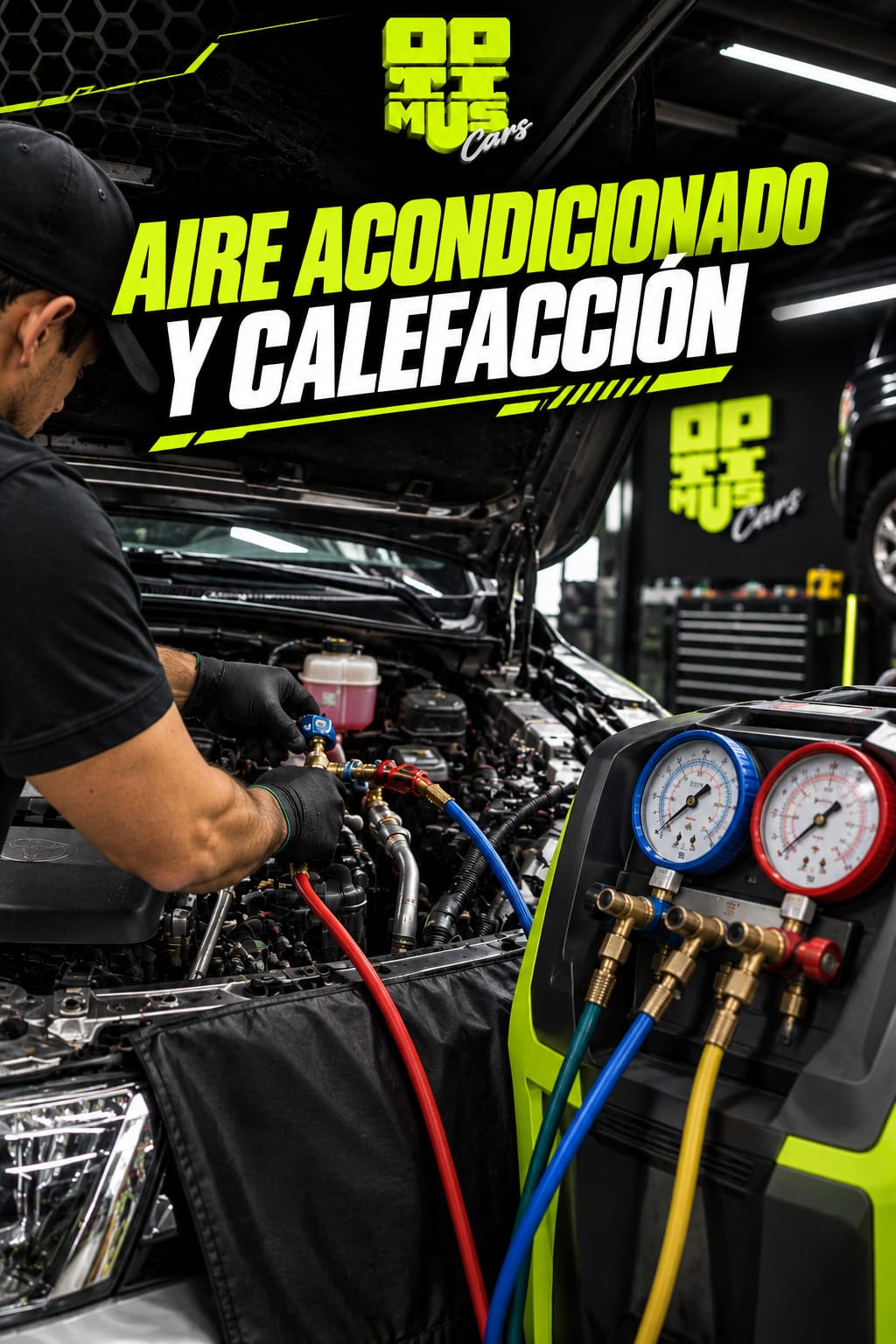 Aire acondicionado y calefacción en Santiago - Optimus Cars SPA