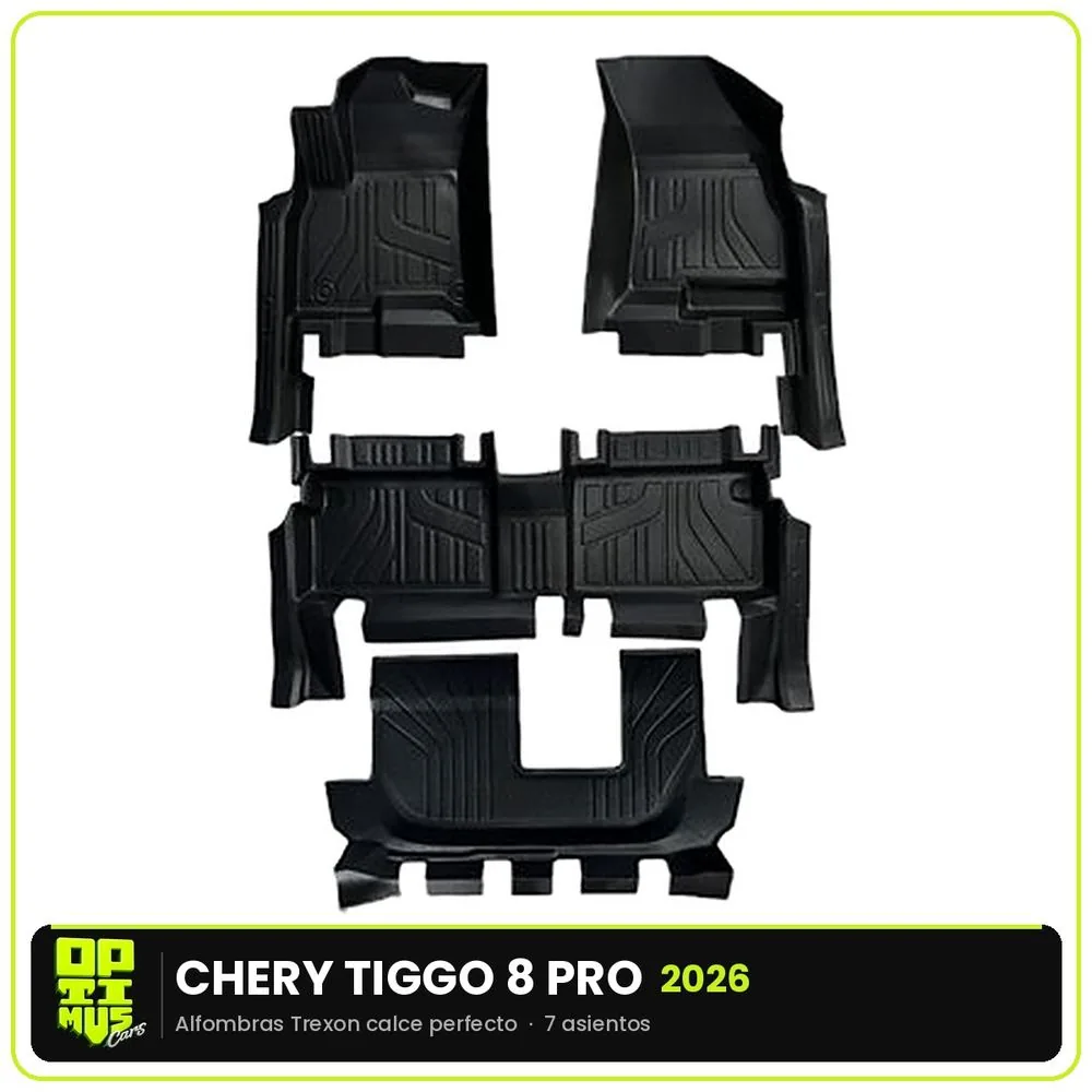 Pisos Calce Perfecto 5D Chery Tiggo 8 Pro 2026