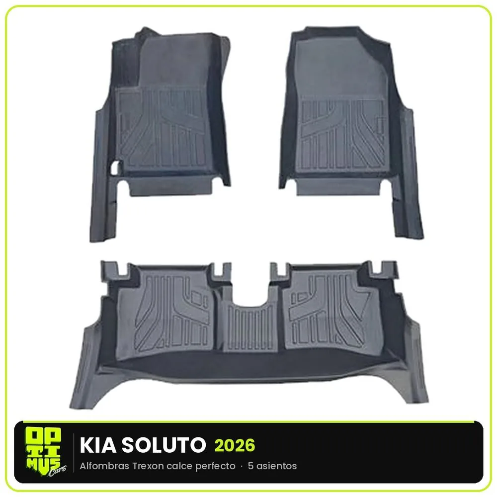 Pisos Calce Perfecto 5D Kia Soluto 2026