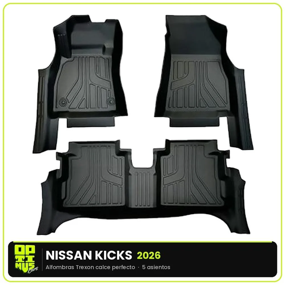 Pisos Calce Perfecto 5D Nissan Kicks 2026
