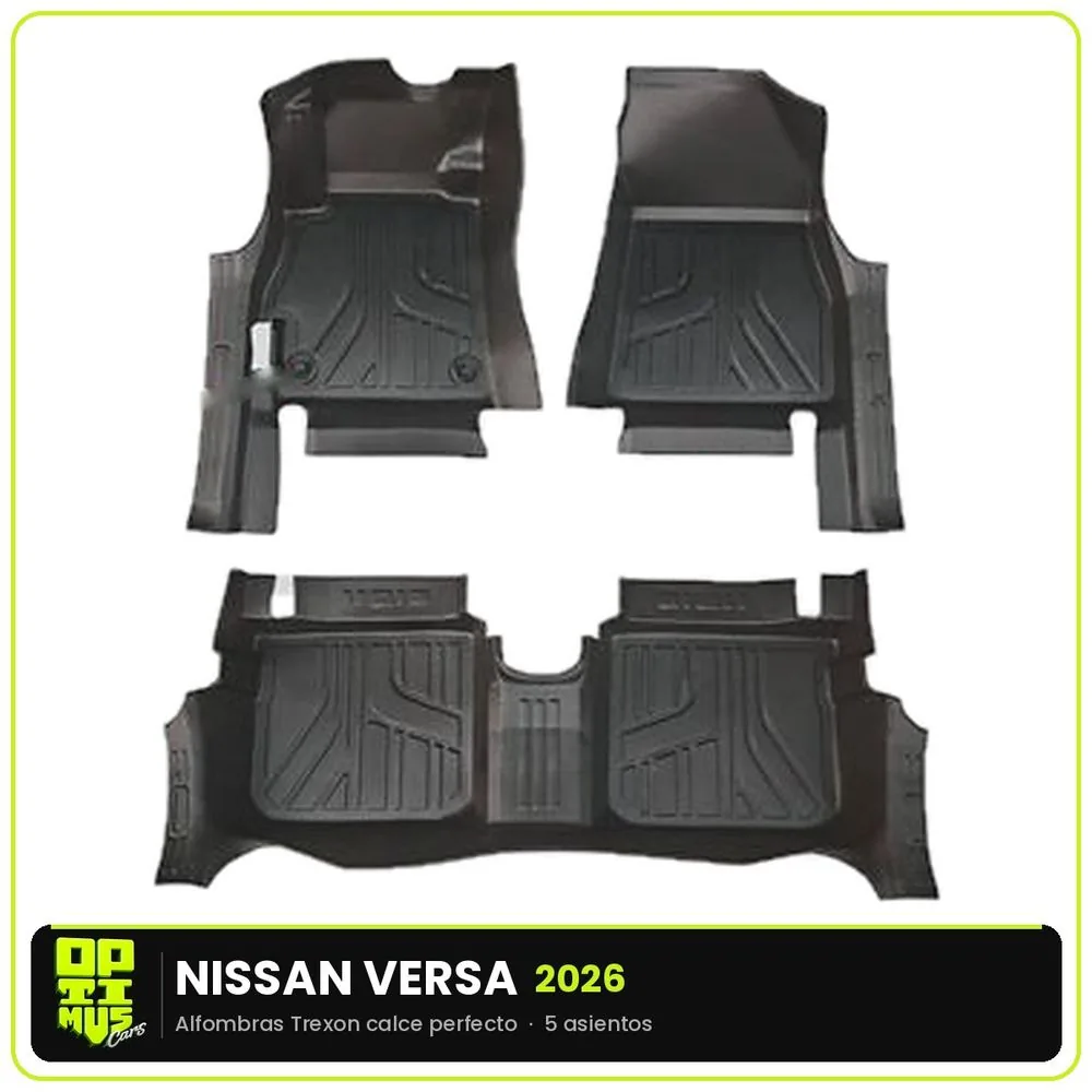 Pisos Calce Perfecto 5D Nissan Versa 2026
