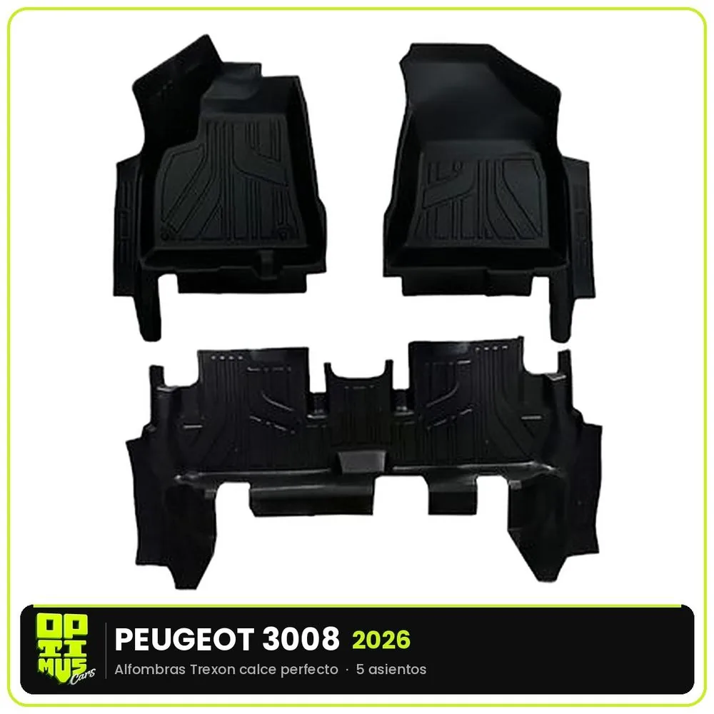 Pisos Calce Perfecto 5D Peugeot 3008 2026