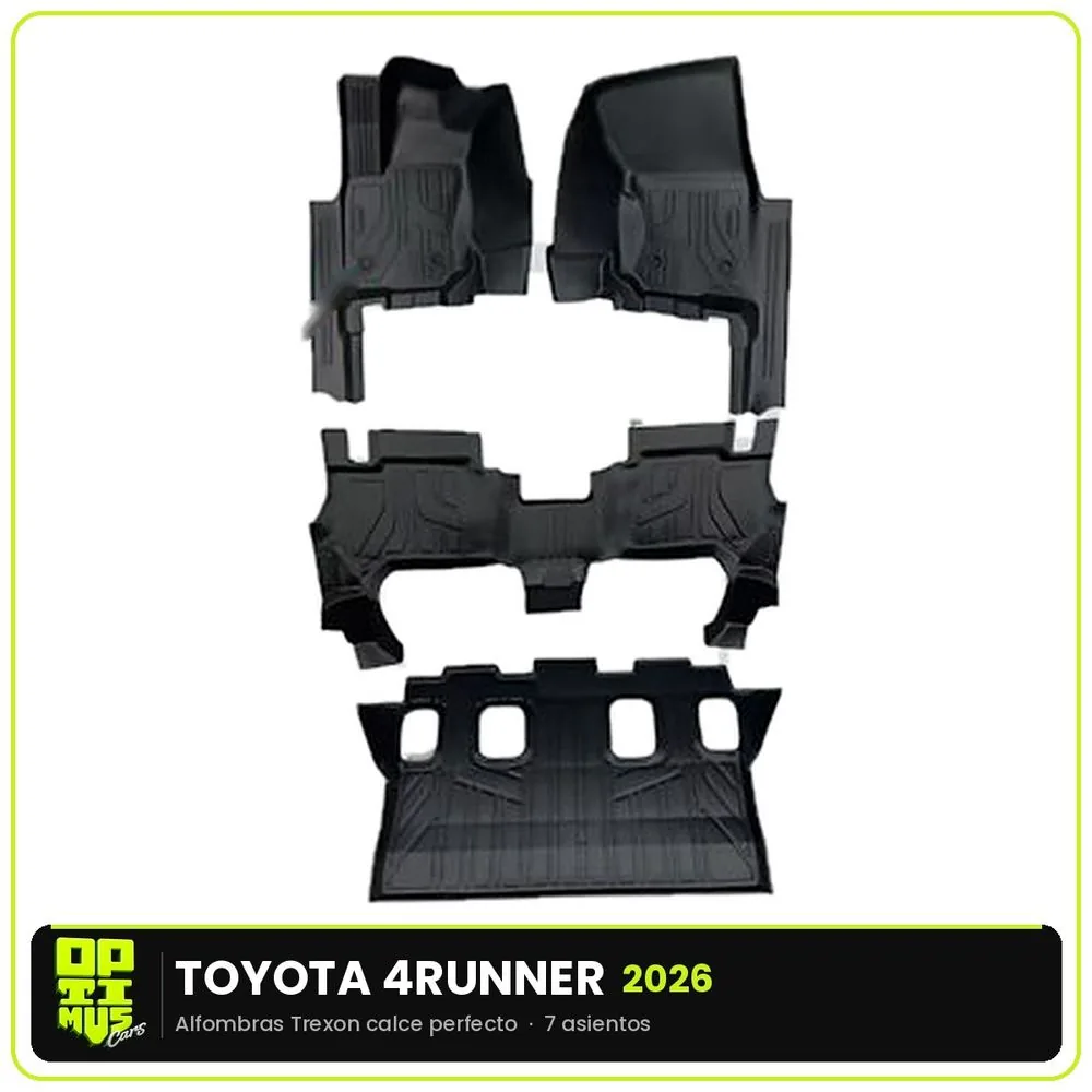 Pisos Calce Perfecto 5D Toyota 4Runner 2026