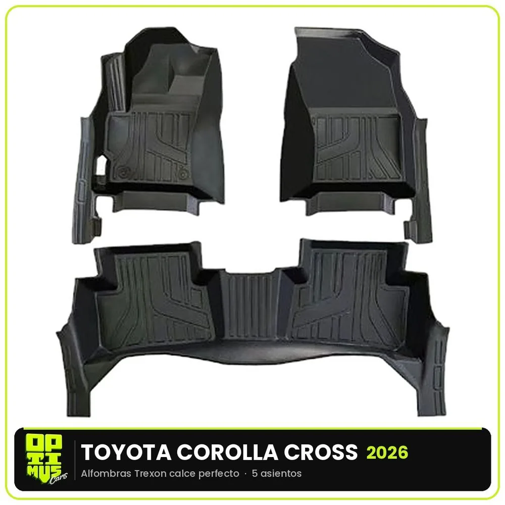 Pisos Calce Perfecto 5D Toyota Corolla Cross 2026