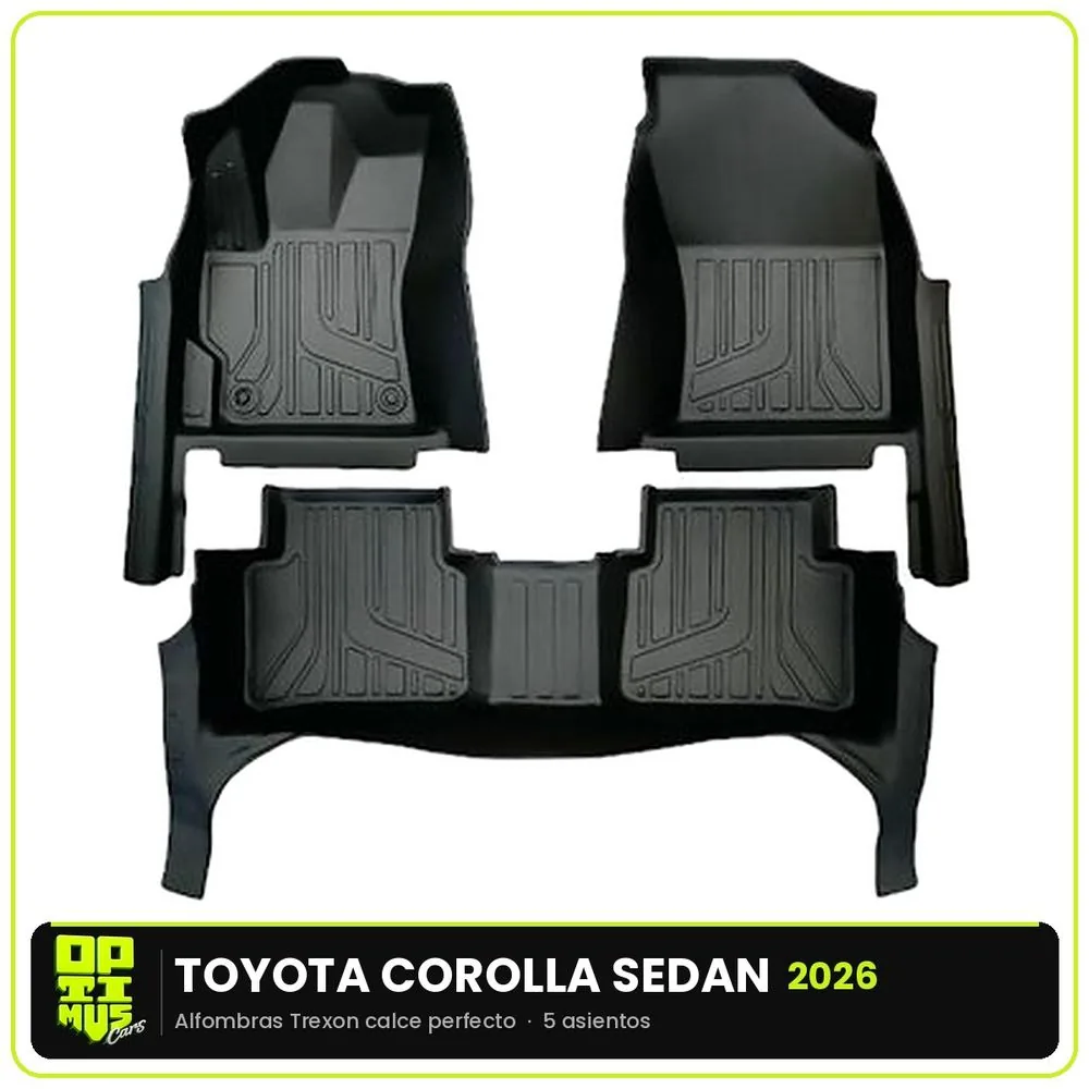 Pisos Calce Perfecto 5D Toyota Corolla Sedan 2026