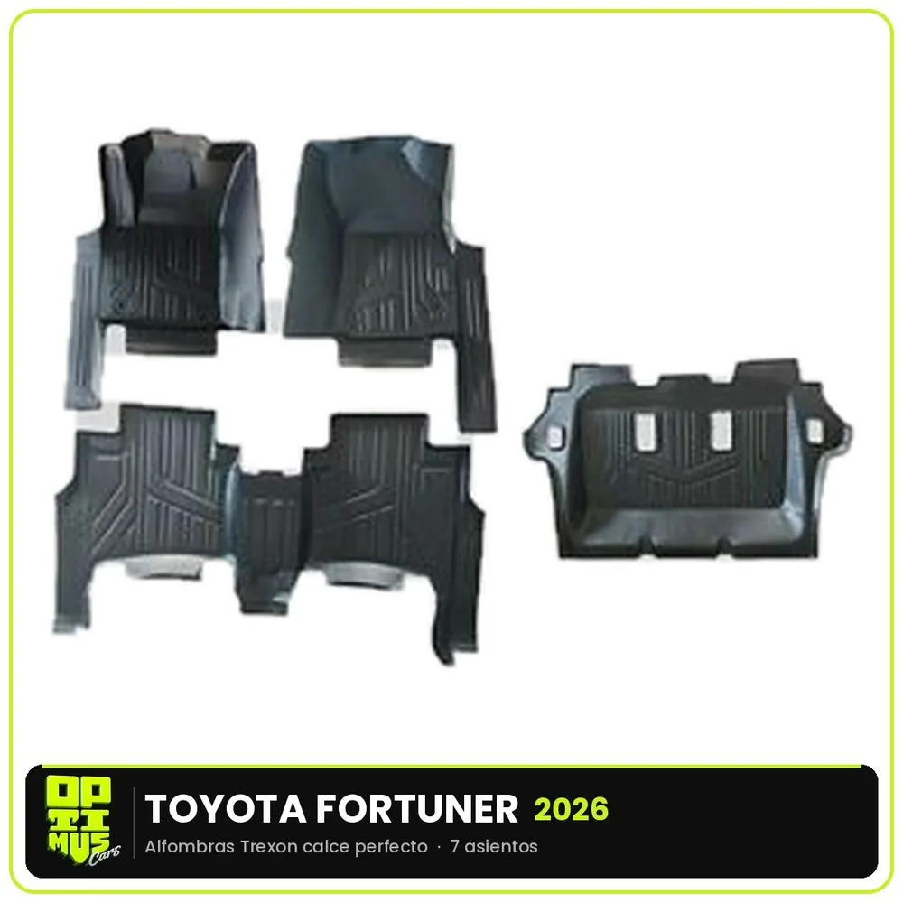 Pisos Calce Perfecto 5D Toyota Fortuner 2026
