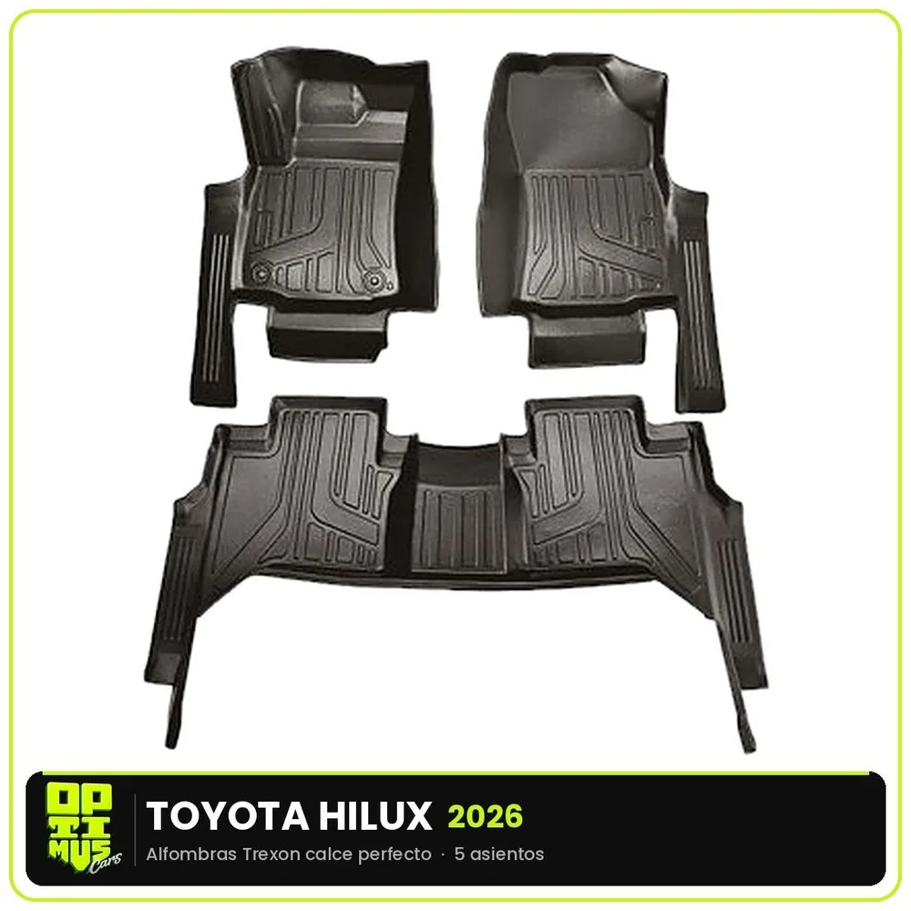Pisos Calce Perfecto 5D Toyota Hilux 2026