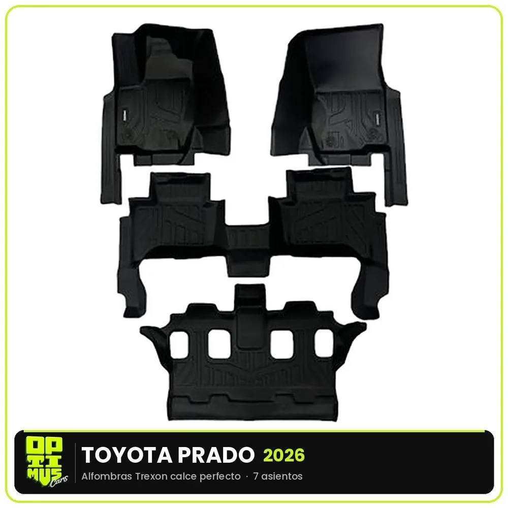 Pisos Calce Perfecto 5D Toyota Prado 2026