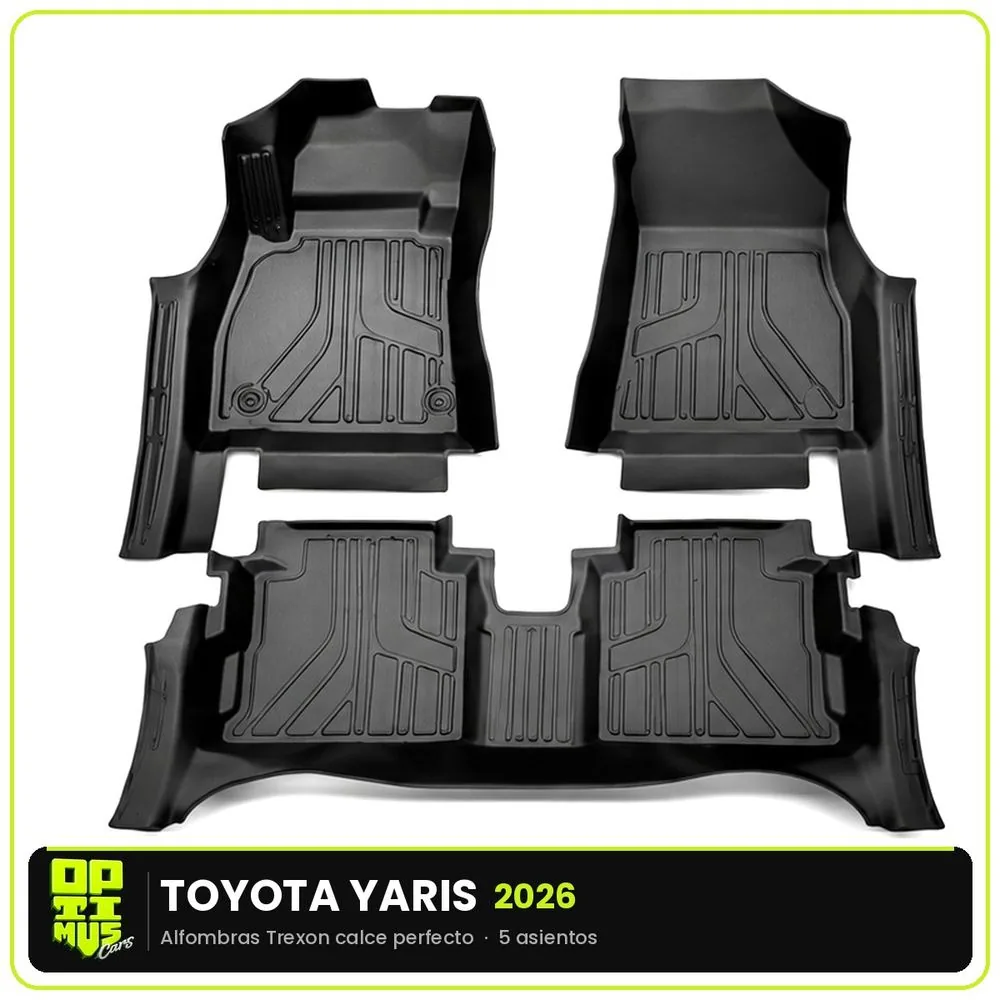 Pisos Calce Perfecto 5D Toyota Yaris 2026